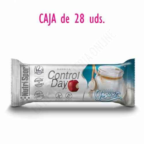 OFERTA Barritas ControlDay NutriSport sin gluten sabor Yogurt caja de 28 uds.