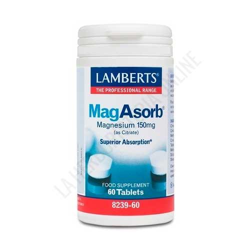 OFERTA MagAbsorb Citrato de Magnesio Superior Absorcin Lamberts 60 comprimidos