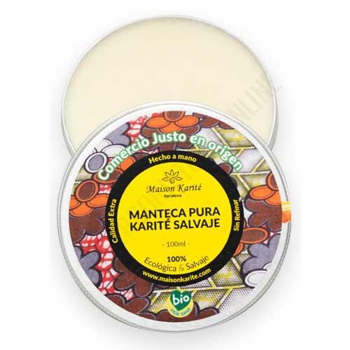 Manteca de Karit 100% Salvaje Pura y Hecha a Mano Maison Karite 200 ml.