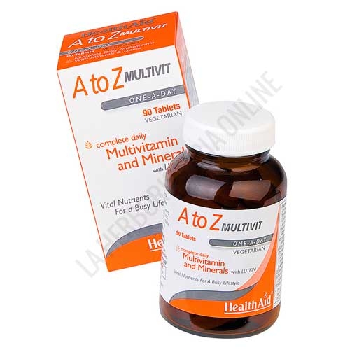 Multi A-Z Multivitamnico y Minerales Health Aid 90 comprimidos