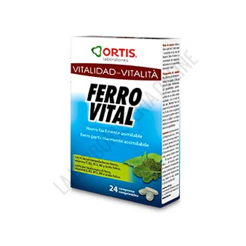 OFERTA Ferro Vital Vitalidad hierro Ortis 24 comprimidos